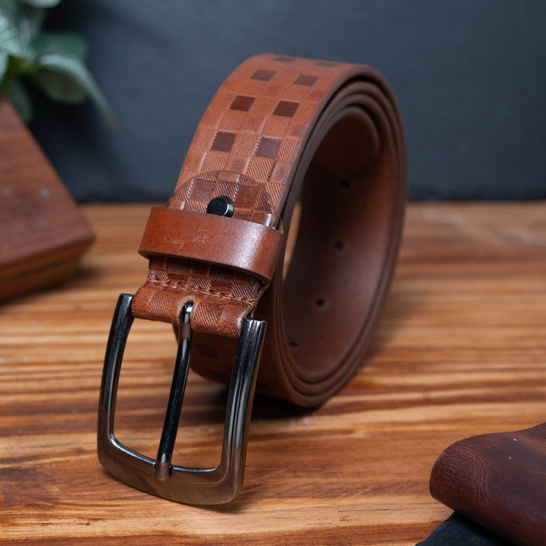 Dani Mens Leather Belts, Real New Vintage Style
