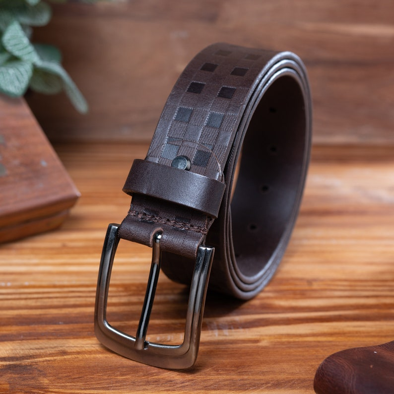 Dani Mens Leather Belts, Real New Vintage Style