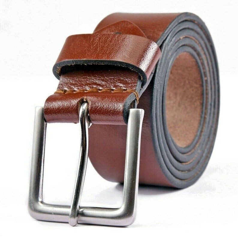 Dani Mens Genuine Leather Belt Belts 38mm