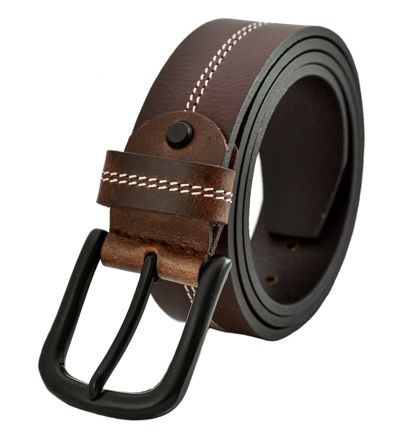 Dani Mens Genuine Leather Belts Belt With Premium Classic Buckle For Jeans And Business Dress