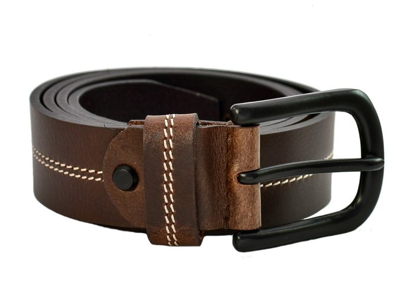 Dani Mens Genuine Leather Belts Belt With Premium Classic Buckle For Jeans And Business Dress