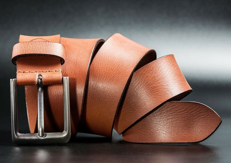 Dani Leather Belts Mens Real New Genuine 38mm