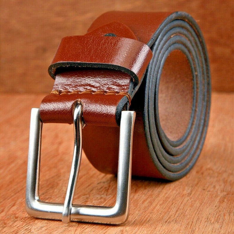 Dani Mens Genuine Leather Belt Belts 38mm