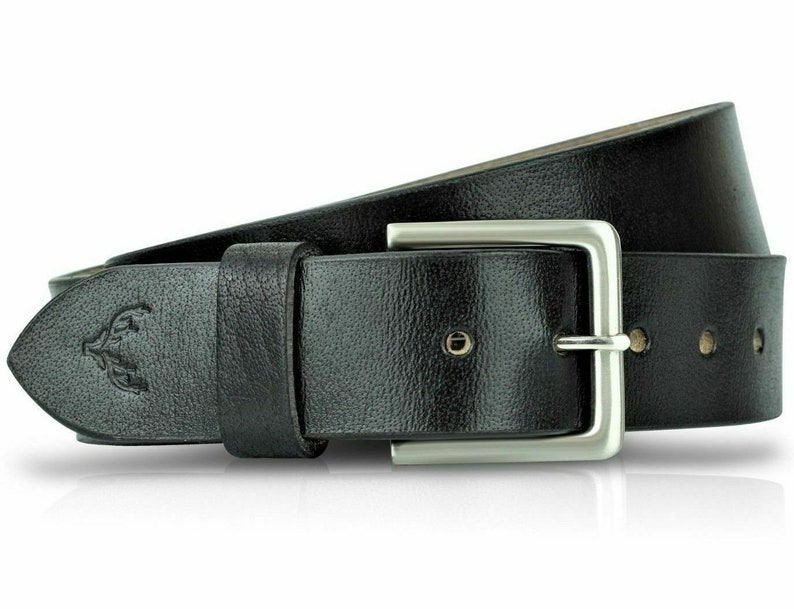 Dani Mens Genuine Leather Belt Belts Real Full Grain Leather